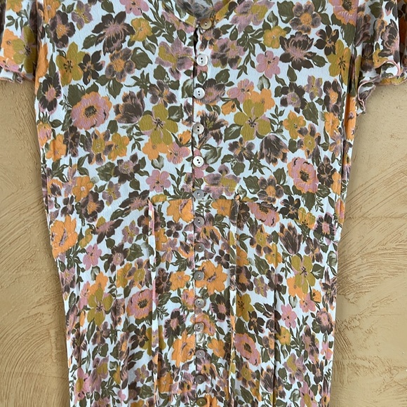 BAREFOOT BLONDE High low bohemian flowy dress - Picture 6 of 11